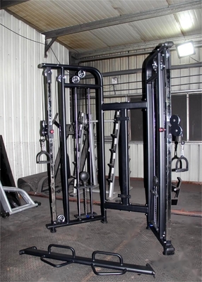 Zuhause Fitness-Ausrüstung Leg Curl Press Extension Squat Rack Smith Kabel Crossover-Maschine