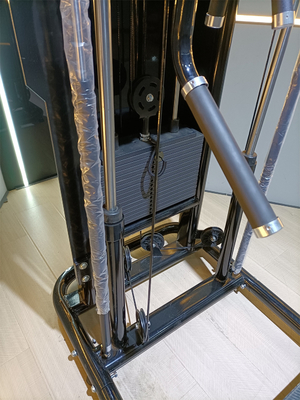 Mittlere Ladegerät Stehgymnastik Fitnessmaschine mit Pin-Last-Auswahl 1400*760*1960 mm