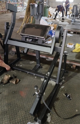 Verbessern Sie Ihre Trainingsroutine mit 1200*1300*1200mm Plattenladen Sitzbizeps-Maschine
