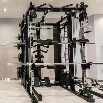 2200*1500*2200 Zuhause Fitnessstudio Mehrfachstation Power Cage Squat Rack Gewichtheben Smith-Maschine