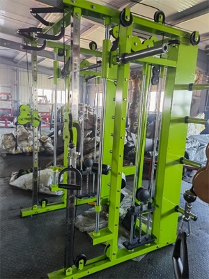 2200*1500*2200 Zuhause Fitnessstudio Mehrfachstation Power Cage Squat Rack Gewichtheben Smith-Maschine