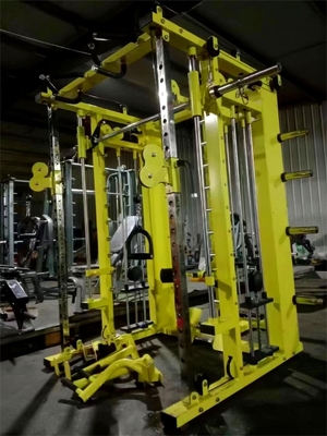 2200*1500*2200 Zuhause Fitnessstudio Mehrfachstation Power Cage Squat Rack Gewichtheben Smith-Maschine