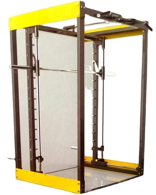Multifunktions-Training mit geschlechtsneutralen Gymnaseinrichtungen mit klappbarem Squat-Rack und Barbell Bar