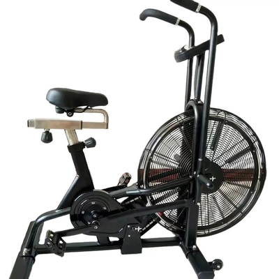 Intensives Kardio-Training mit Befreeman Commercial Air Bike in Gary/rot/schwarz/gelb