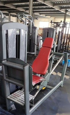 Metallkonstruktion Mittellastmaschine mit Sitzbeinpressmaschine für Krafttraining