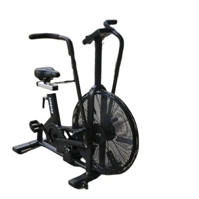Intensives Kardio-Training mit Befreeman Commercial Air Bike in Gary/rot/schwarz/gelb