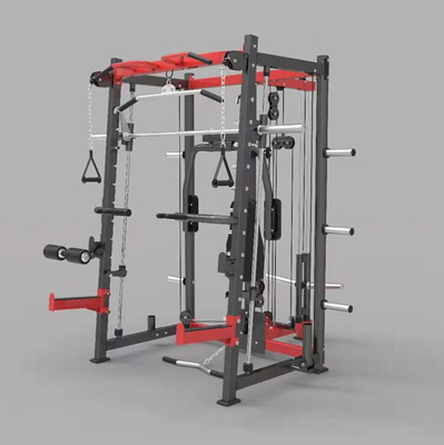 Mittelkapazitäts-Multifunktions-Gymnastik-Rack Smith-Maschine für kommerzielle Fitnessstätten