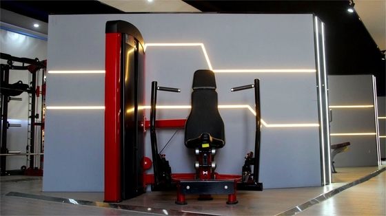 30,0 mm Rohrdiecke Stahlbrustpress-Sportmaschine für mittlere Lader Fitnessgeräte