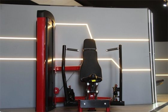 30,0 mm Rohrdiecke Stahlbrustpress-Sportmaschine für mittlere Lader Fitnessgeräte