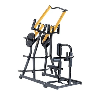 Weiterentwickelte universelle Muskelaufbau-Maschine Iso seitliche vordere Lat Pulldown Platte geladen