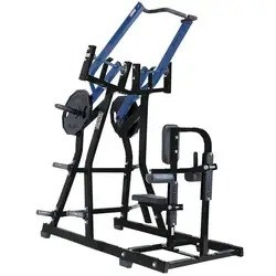 Weiterentwickelte universelle Muskelaufbau-Maschine Iso seitliche vordere Lat Pulldown Platte geladen
