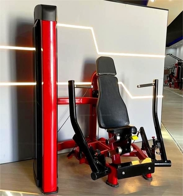 Kommerzielle vertikale Brustpressmaschine Spitzen-Pin-Last-Auswahl für Fitness