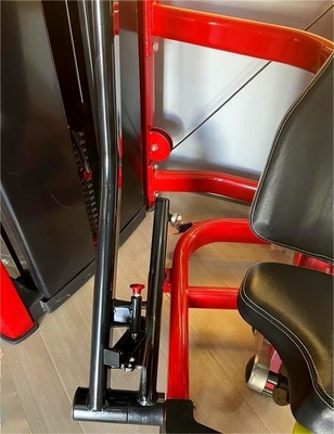 Kommerzielle vertikale Brustpressmaschine Spitzen-Pin-Last-Auswahl für Fitness