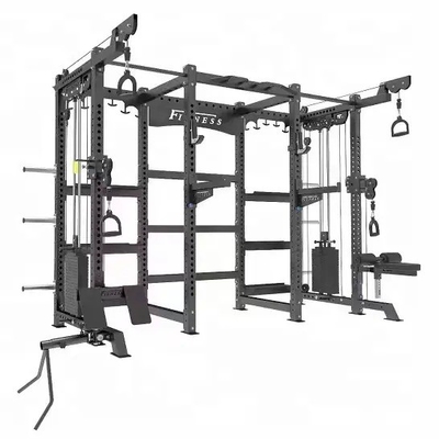 Multifunktionelle Fitness-Ausrüstung für Krafttraining, verstellbares Smith- und Squat-Rack