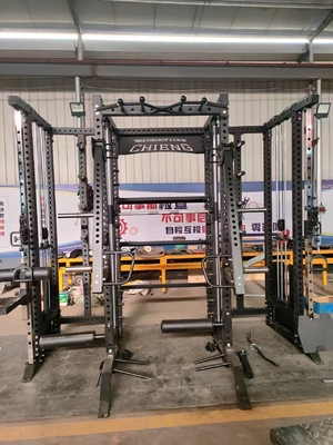 Multifunktionelle Fitness-Ausrüstung für Krafttraining, verstellbares Smith- und Squat-Rack