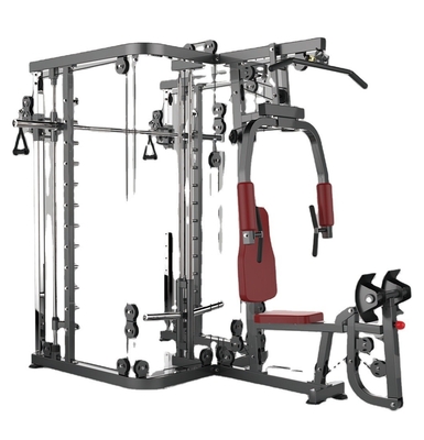All-in-One Multifunktionstrainer mit Power Rack Smith-Maschine