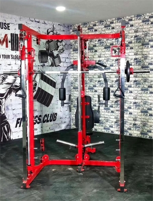All-in-One Multifunktionstrainer mit Power Rack Smith-Maschine