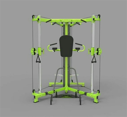 All-in-One Multifunktionstrainer mit Power Rack Smith-Maschine
