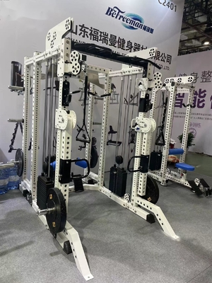 Gewerbliche Fitnessgeräte Power Rack Multifunktions-Smith-Maschine für Heimgymnastik