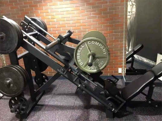 Verstellbare Gewichte Platte geladen Hack Schiebe Lineare Beinpresse für Toned Kalb und Quads