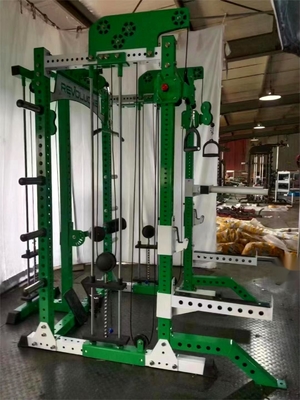 Bodybuilding Fitness Fitness Fitness-Ausrüstung Beinpresse Kniebeugen-Rack Kraftkäfig Alles in einem Multi-Funktion Smith-Maschine