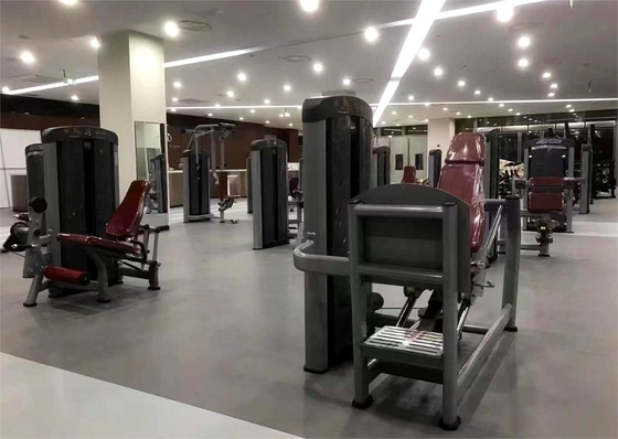 Mittelbelastungsstärke-Trainingssitzende Beinpressmaschine mit Pin-Last-Auswahlgewichten