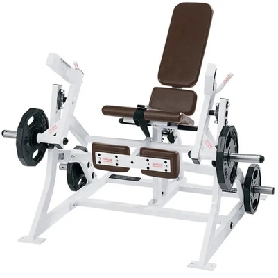 Mittleres Ladegerät Iso Lateral Leg Curl Extension Verstellbare Gewichte für Krafttraining