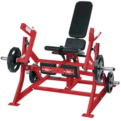Mittleres Ladegerät Iso Lateral Leg Curl Extension Verstellbare Gewichte für Krafttraining