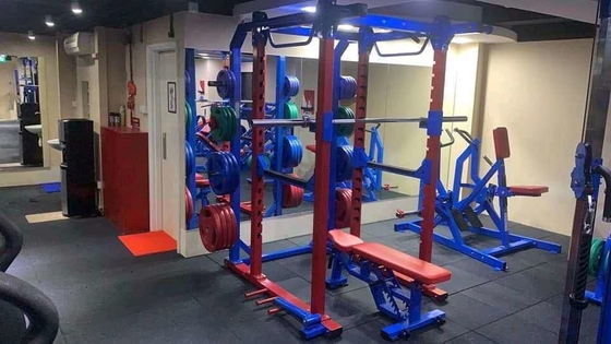Befreeman Cross Fitness Fitness Gym Ausrüstung Leistung Full Squat Rack mit Gewichtsplattform