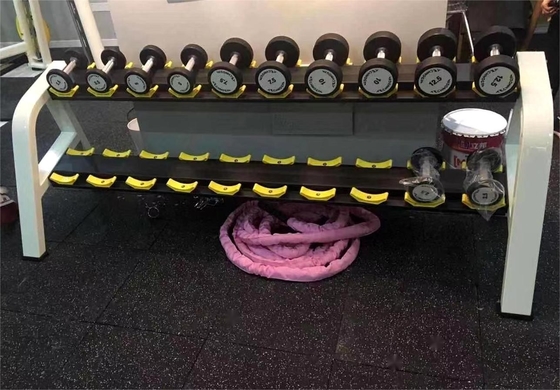 Innenraum-Hantelregal für Gewichtstraining Kabel Gewichtsstapel Antrieb Fitnessgeräte