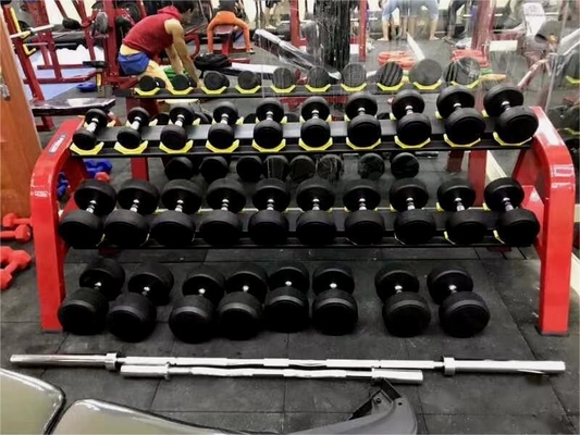 Innenraum-Hantelregal für Gewichtstraining Kabel Gewichtsstapel Antrieb Fitnessgeräte