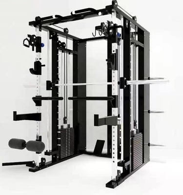 Gewerbliche Smith-Trainingsmaschine Mehrfunktions-Power Rack Indoor Fitness-Ausrüstung