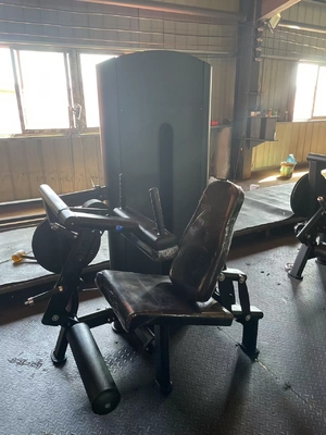 Gewerbliche Fitnessstudio-Ausrüstung Pin geladen 2 in 1 verstellbare Sitzbeinverlängerung Bein Curl-Maschine