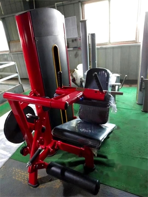 Gewerbliche Fitnessstudio-Ausrüstung Pin geladen 2 in 1 verstellbare Sitzbeinverlängerung Bein Curl-Maschine
