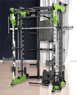 Großer Ladegerät Sport Fitnessgeräte Brust Fliege Rudern Squat Rack Multifunktionsgymnasium