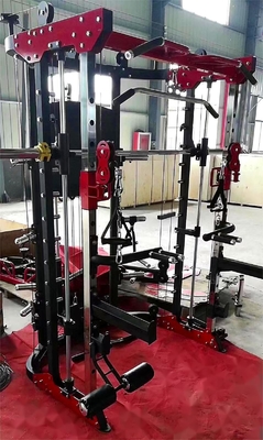 Großer Ladegerät Sport Fitnessgeräte Brust Fliege Rudern Squat Rack Multifunktionsgymnasium