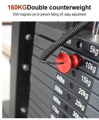 Gewerbliche Fitnessgeräte Smith Power Rack für effektive Krafttraining-Maschine