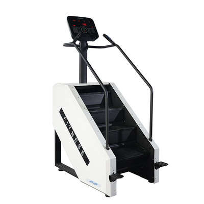 Fitnessstudio-Maschine Treppe Kletterer Treppenmeister für Zuhause Elektrische Treppe angepasst Gary / Rot / Schwarz / Gelb Logo