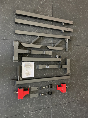 Home Gym Fitness-Ausrüstung Mehrfunktions-Power Rack mit einstellbarer Höhe 115-180cm