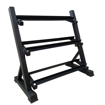 KARTONEN-GROß 1230*460*120mm Freie Gewichtsregale für kommerzielle Fitness 3 Stufe Dumbbell Rack