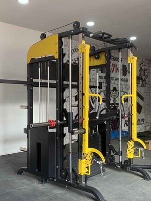 Krafttraining zu Hause mit langlebigen Lat-Pulldown-Ruderkabel-Crossover und mehr