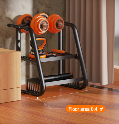 Bodybuilding Fitness Klappbare 2 Stufen Hantelregal Kettlebellregal für Fitnessstudio-Ausrüstung