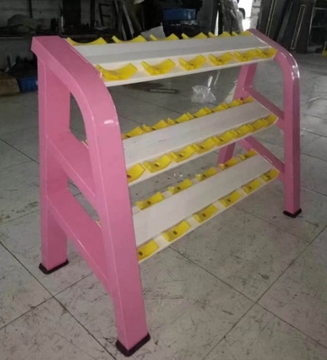 Heim Fitness-Ausrüstung Dumbbell-Storage-Rack mit optionale wählbare Rahmenfarbe