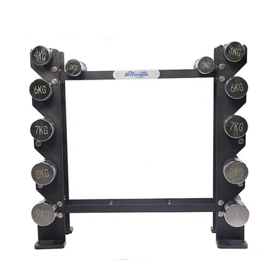 Gymost Fitnessgeräte Dumbbell Rack 3 Stufe Zwei Schicht Elektrostatische Pulverbeschichtung