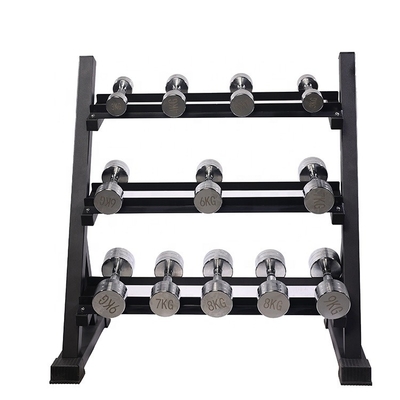 Gymost Fitnessgeräte Dumbbell Rack 3 Stufe Zwei Schicht Elektrostatische Pulverbeschichtung
