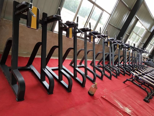 Indoor Bodybuilding Vertikal Knie nach oben/Dip Krafttrainer für platzsparende Lösung