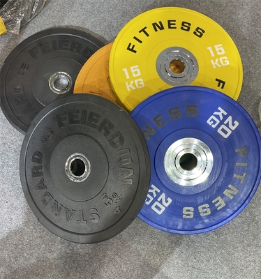 Dauerhafte Barbell aus Gusseisen-Gewichtsheberplatte für individuelle Fitnessgeräte mit Logo