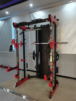 Shandong kommerzielle Fitnessstudio Fitness Ausrüstung Multi Smith Maschine aus Q235 Stahlrohr