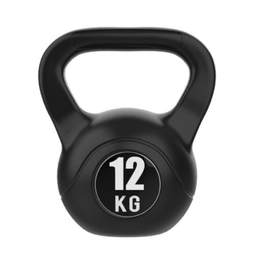 Tragbare Kettlebell für freies Krafttraining Gummibeschichtung Fitness-Übungskörper