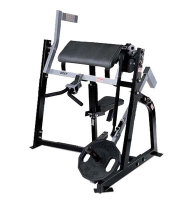 Plattenbelastete Maschine mit sitzender Bicep-Curl-Maschine mit optionaler Rahmenfarbe 2020 Design